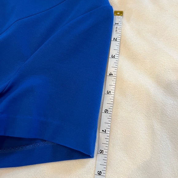 🎉Host Pick🎉Talbots Royal Blue Dress w/Decorative Pearl Neckline Size 16 - Picture 9 of 13